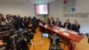 Konferencija za novinare predstavnika Uprave za statistiku Crne Gore (Foto: VOA)