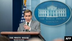 FILE - Juru Bicara Dewan Keamanan Nasional AS John Kirby. 