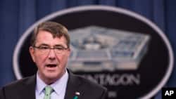 FILE - U.S. Defense Secretary Ashton Carter