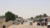 Ce scrutin marquera la fin de la transition et du mandat de Mahamat Idriss Déby Itno, nommé à la tête d’une junte de 15 généraux après la mort de son père Idriss Déby Itno... (Photo by AURELIE BAZZARA-KIBANGULA / AFP)