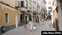 Guissona cuenta con una de las mayores comunidades de ucranianos de España. [Foto: Júlia Riera]