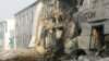 Вигляд пошкодженої будівлі після атаки українського безпілотника в Єлабузі, Татарстан, Росія. 2 квітня 2024 року. REUTERS