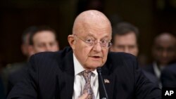 FILE - Director of National Intelligence James Clapper