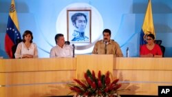 El jefe del estado venezolano expresó su satisfacción por el encuentro bilateral realizado en la ciudad de Puerto Ordaz.