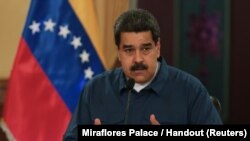 Le président Nicolas Maduro, au palais de Miraflores à Caracas, au Venezuela, le 13 août 2018.