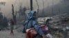 Thousands of Refugees in Greece Displaced by Fire 