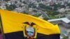 Ecuador culpa a EE..UU.