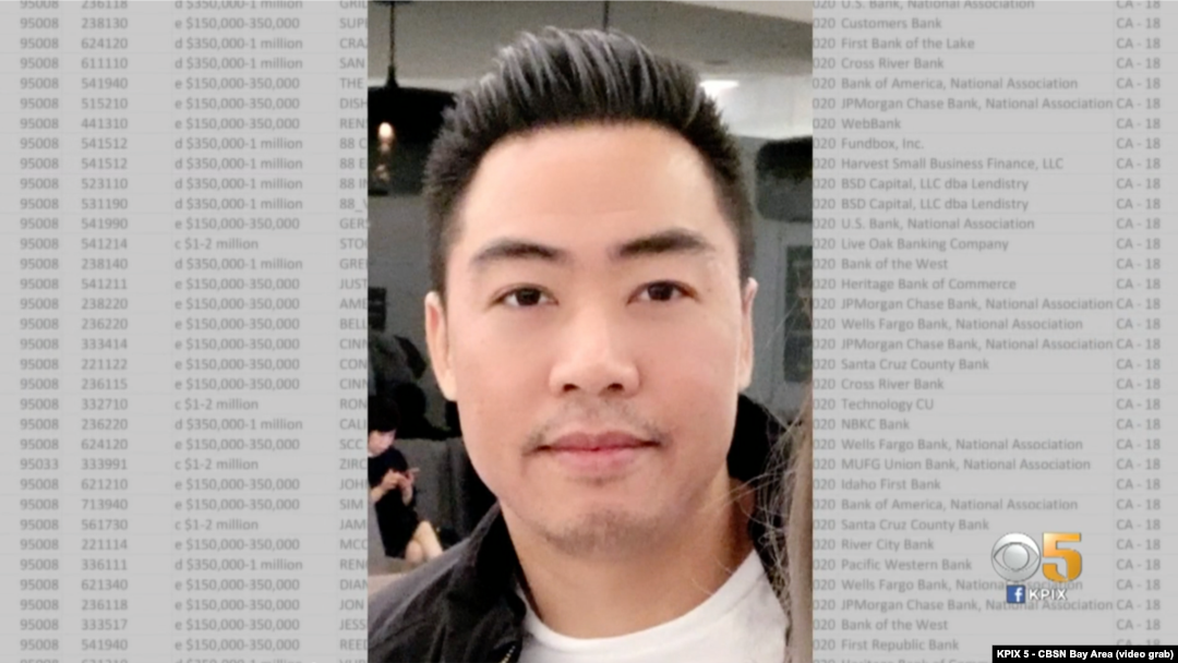 Lebnitz Tran, một công dân Mỹ gốc Việt ở San Jose, vừa bị Bộ Tư pháp Mỹ bắt giam vì cáo buộc gian lận hàng triệu USD từ các quỹ cứu trợ đại dịch của chính phủ liên bang.