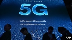 Pameran teknologi jaringan 5G di Amerika (foto: ilustrasi). 