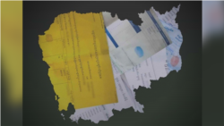 A cover photo of a 2019 report into Cambodia's MFI sector revealed stories of predatory lending, land loss, and other human rights abuses. (Courtesy photo of Licadho)