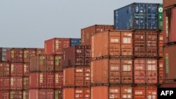 Des conteneurs au port polyvalent de Doraleh à Djibouti, le 4 juillet 2018.