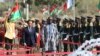Une grenade pour l'arrivée de Macron à Ouagadougou