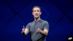 Facebook CEO Mark Zuckerberg