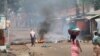 Manifestations contre le 3ème mandat d’Alpha Condé à Conakry