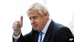 Le Premier ministre Boris Johnson à New York, mardi, le 24 septembre, 2019. 
