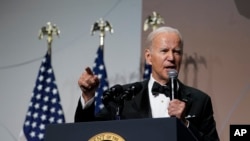 El presidente de EEUU, Joe Biden, habla ante una gala del Caucus Hispano del Congreso el 15 de septiembre de 2022.