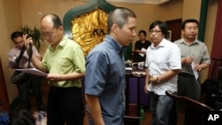 知名人权活动人士许志永(2009年7月17日资料照片)