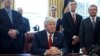 Once Critical of Global Deals, Trump Slow to Pull Out of Any