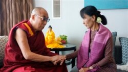 ရခိုင်ပြဿနာဖြေရှင်းဖို့ ဘုန်းတော်ကြီးDalai Lama ဒေါ်အောင်ဆန်းစုကြည်ကို တိုက်တွန်း