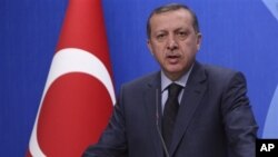 Le Premier ministre turc Recep Tayyip Erdogan