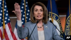 Nancy Pelosi à washington DC le 9 mai 2019. 