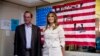 La première dame Melania Trump et le secrétaire à la santé et aux services sociaux Alex Azar, à McAllen, au Texas, le 21 juin 2018. 
