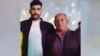 امین و آرمان انصاری‌فر ، پدر و برادر یکی از جان‌باختگان در سرکوب اعتراضات آبان ۹۸.