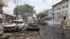 Les shebab mènent régulièrement des attaques à la voiture piégée à Mogadiscio. 