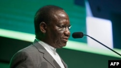 Sylvestre Ilunga Ilunkamba, Premier ministre de la RDC, au Cap, Afrique du Sud, le 3 février 2020.
