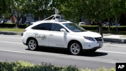 Une voiture sans conducteur, Google car