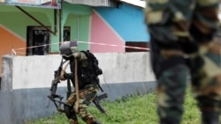 CAN 2021: troupes et véhicules blindés dans les rues de Buea