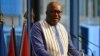 Le président du Burkina Faso, Roch Marc Christian Kaboré, au Sommet du G20 sur l'investissement à Berlin en Allemagne, le 19 novembre 2019.