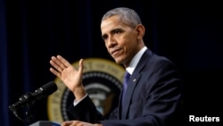 Barack Obama, Washington, le 14 décembre 2016